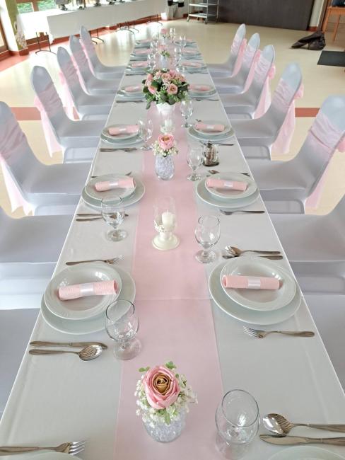 Rózsaszín dekoráció