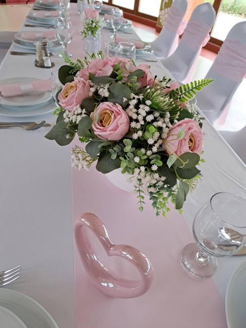 Rózsaszín dekoráció