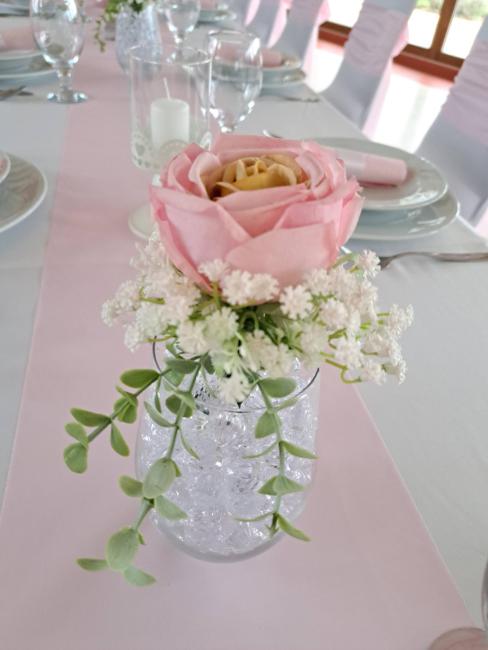 Rózsaszín dekoráció